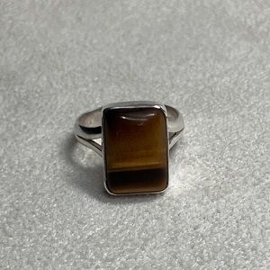 Sterling Silver Cat’s Eye Ring